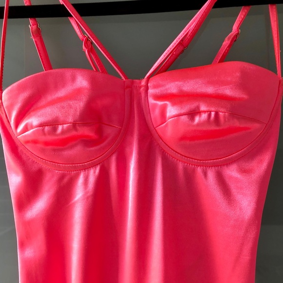 Neon Pink Dress - Picture 4 of 4